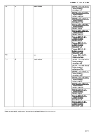 Instrukcja warsztatowa: AGROPLUS 320 → ZKDR4502W0TD01001 / 15001 – sample manual page 4