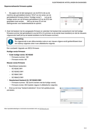 Werkplaatshandboek: 5105 E → NNZRC702W0BD00001 – sample manual page 1