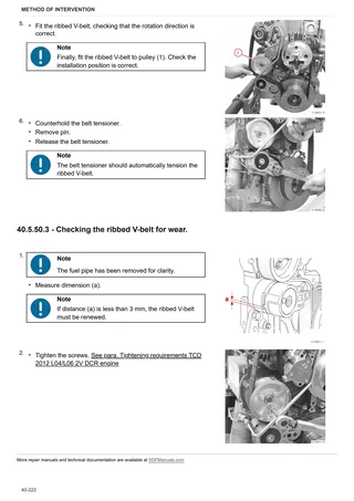 Workshop Manual: 6135 G AGROTRON → WSXRD90200LD10001 – sample manual page 1