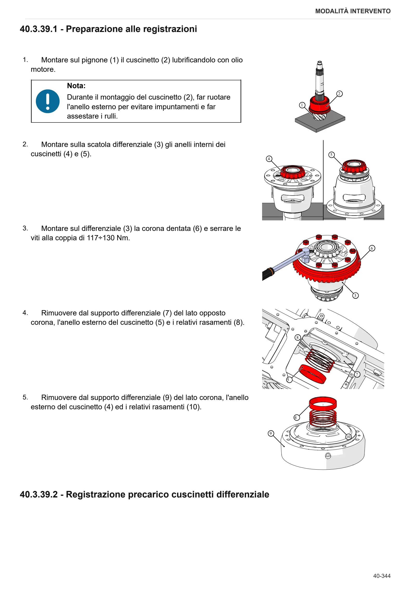 Manuale d'officina: 5105 D → ZKDRG60200TD50001 – sample manual page 3