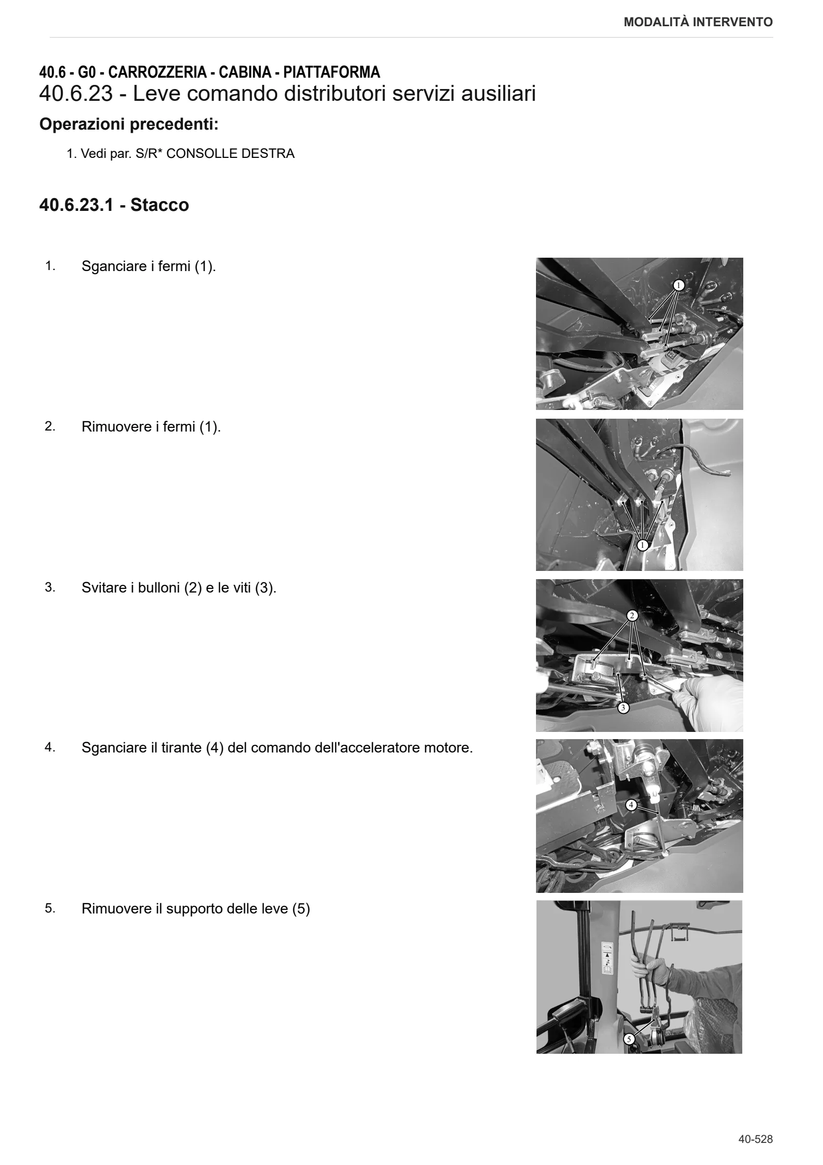Manuale d'officina: 5105 D → ZKDRG60200TD50001 – sample manual page 4