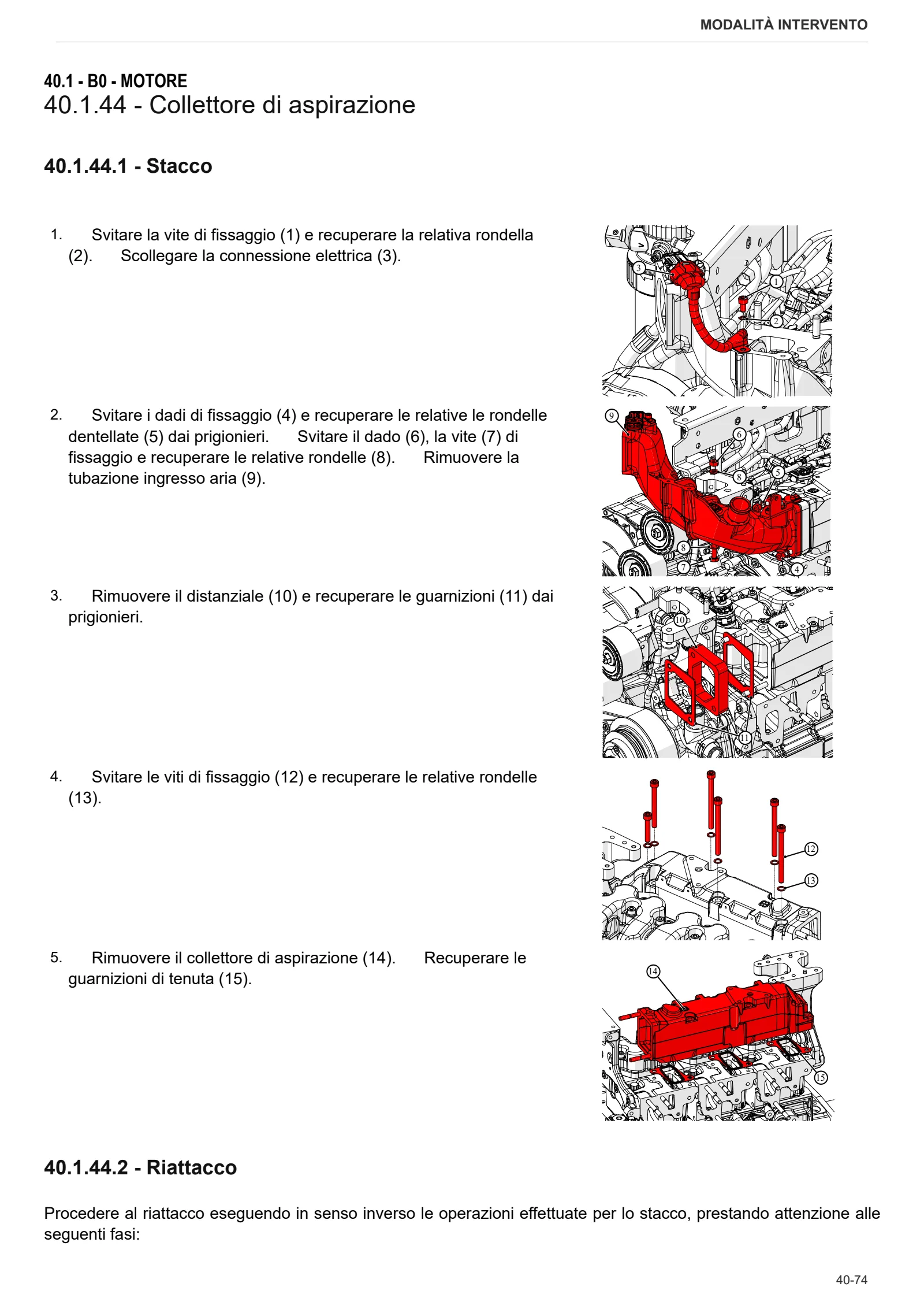 Manuale d'officina: 4080 E → ZKDRK50200RD10001 – sample manual page 2