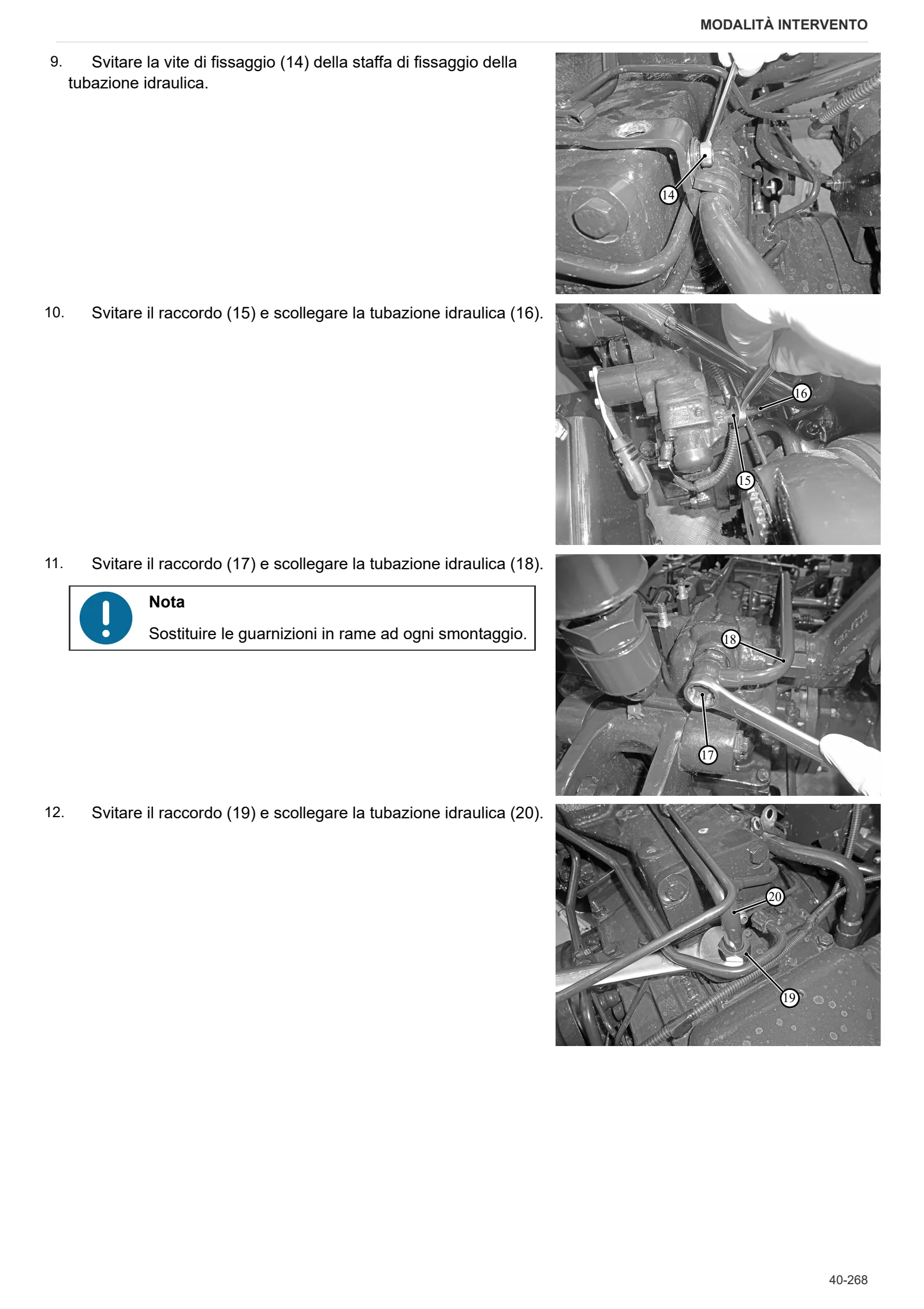 Manuale d'officina: 4080 E → ZKDRK50200RD10001 – sample manual page 4