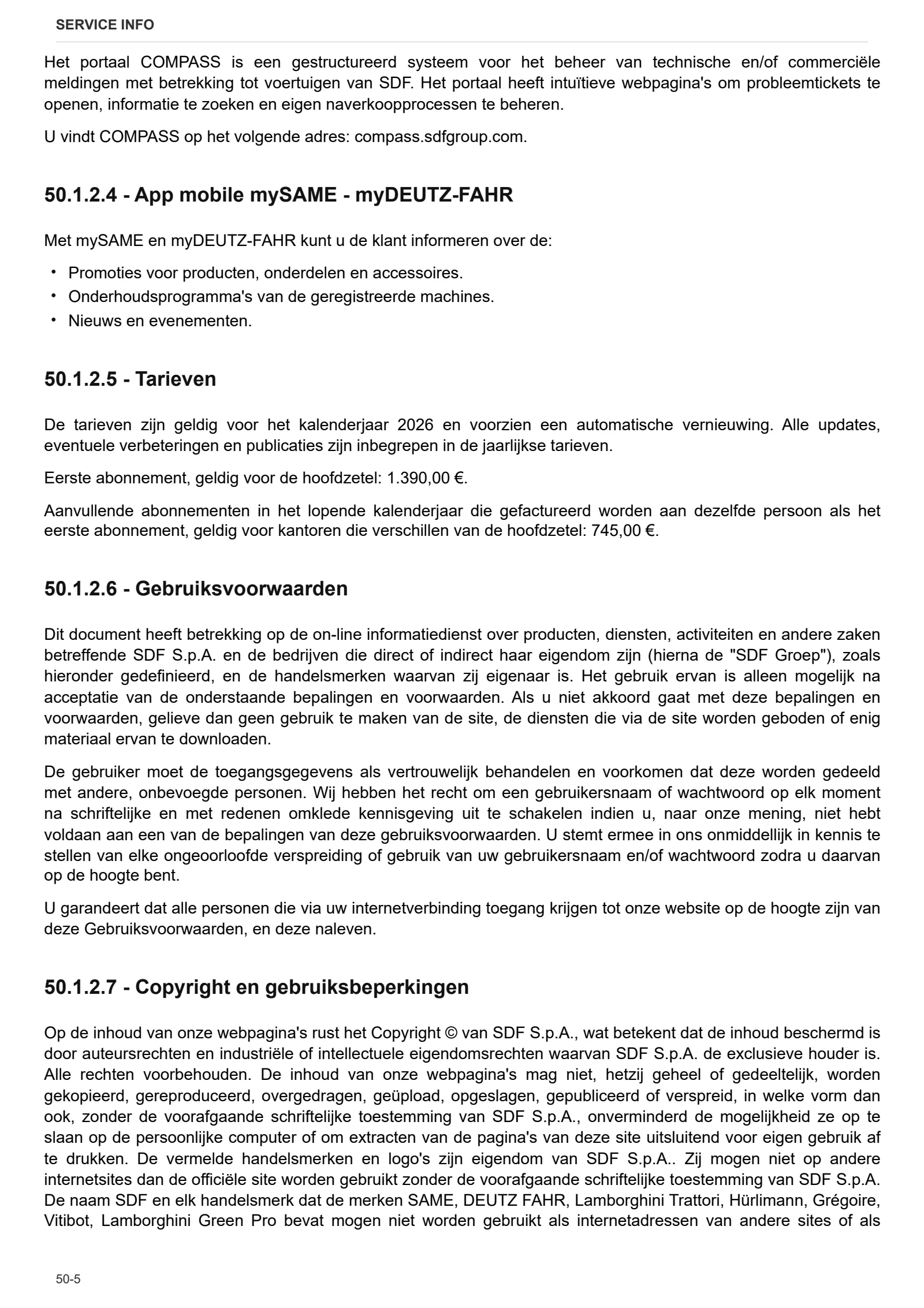 Werkplaatshandboek: Agrotrac 620 → ZKDY0802W0TD01001 – sample manual page 4