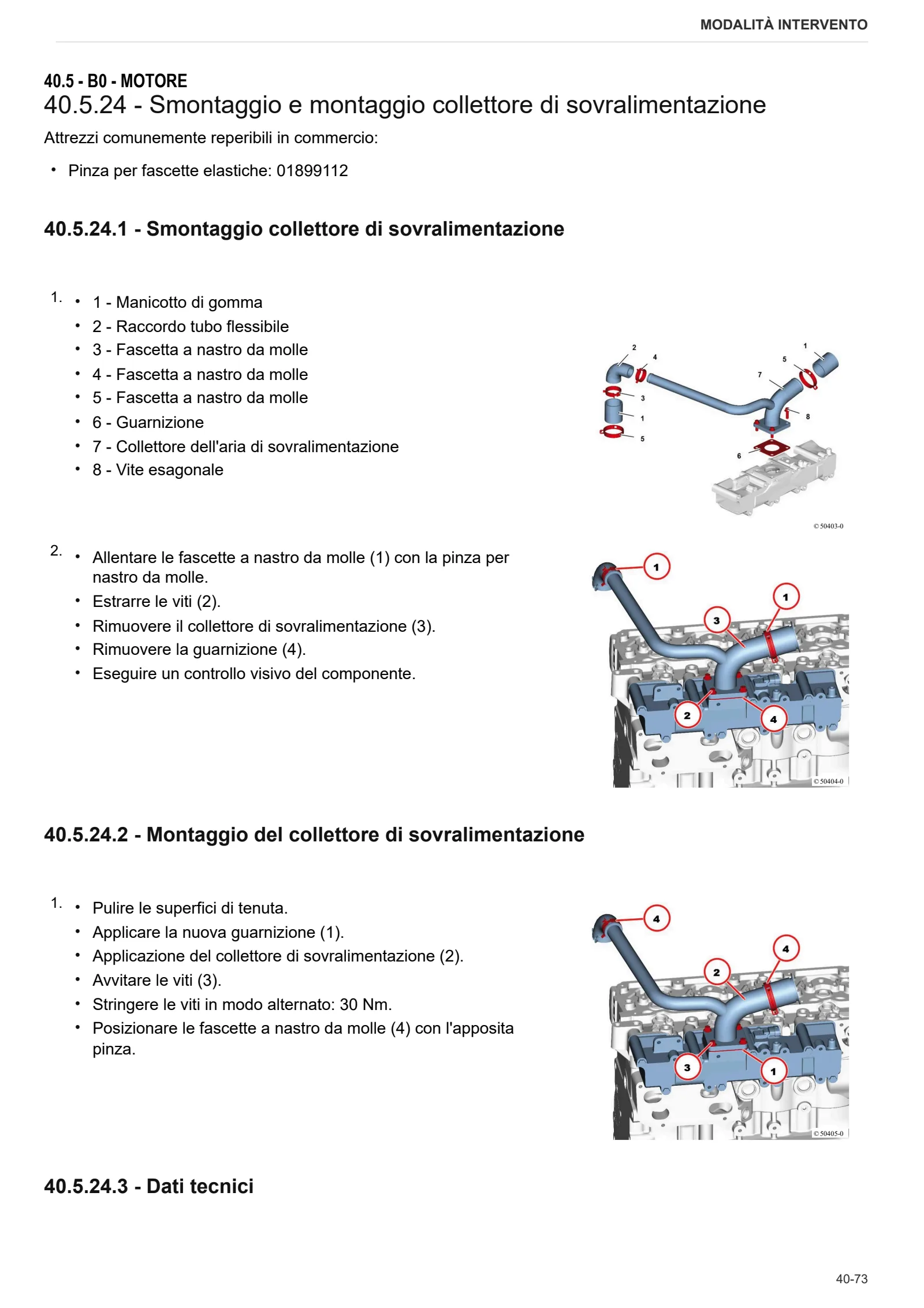 Manuale d'officina: 5100 C → ZKDY400200TD10001 – sample manual page 2