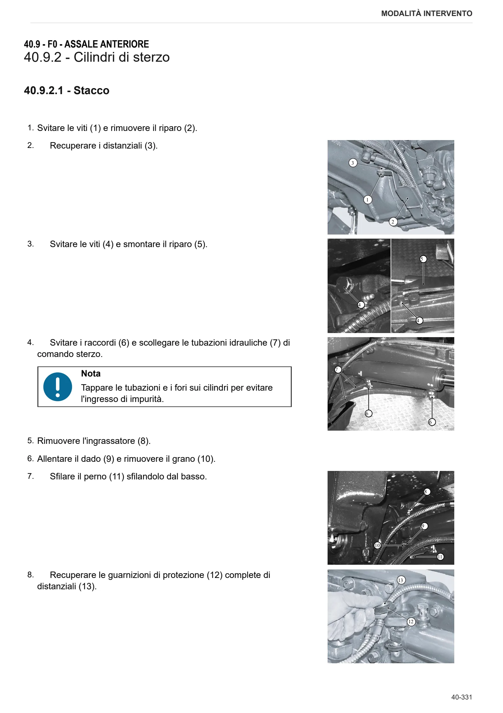 Manuale d'officina: 5100 C → ZKDY400200TD10001 – sample manual page 3