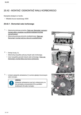 Instrukcja warsztatowa: 6040 HTS – sample manual page 1
