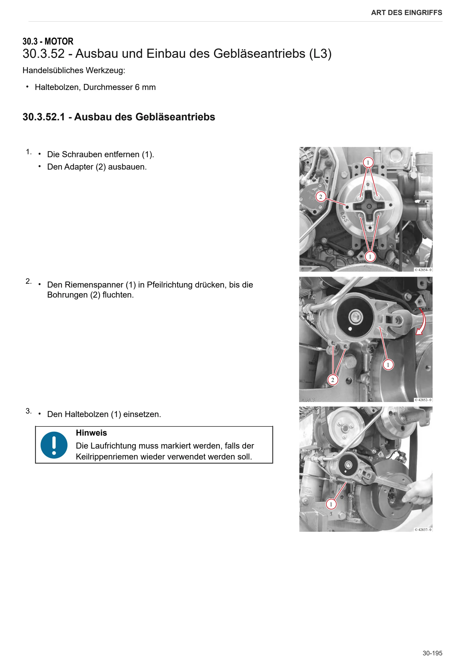 Werkstatthandbuch: C 6205 → 15000 – sample manual page 3