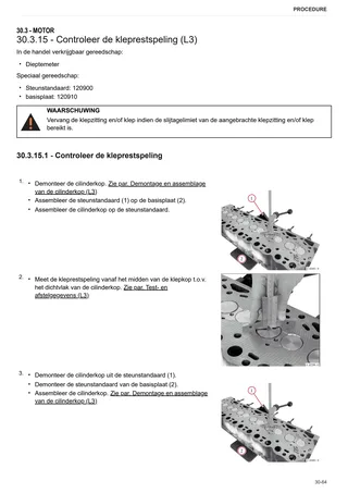 Werkplaatshandboek: C 6205 TS → 15000 – sample manual page 2