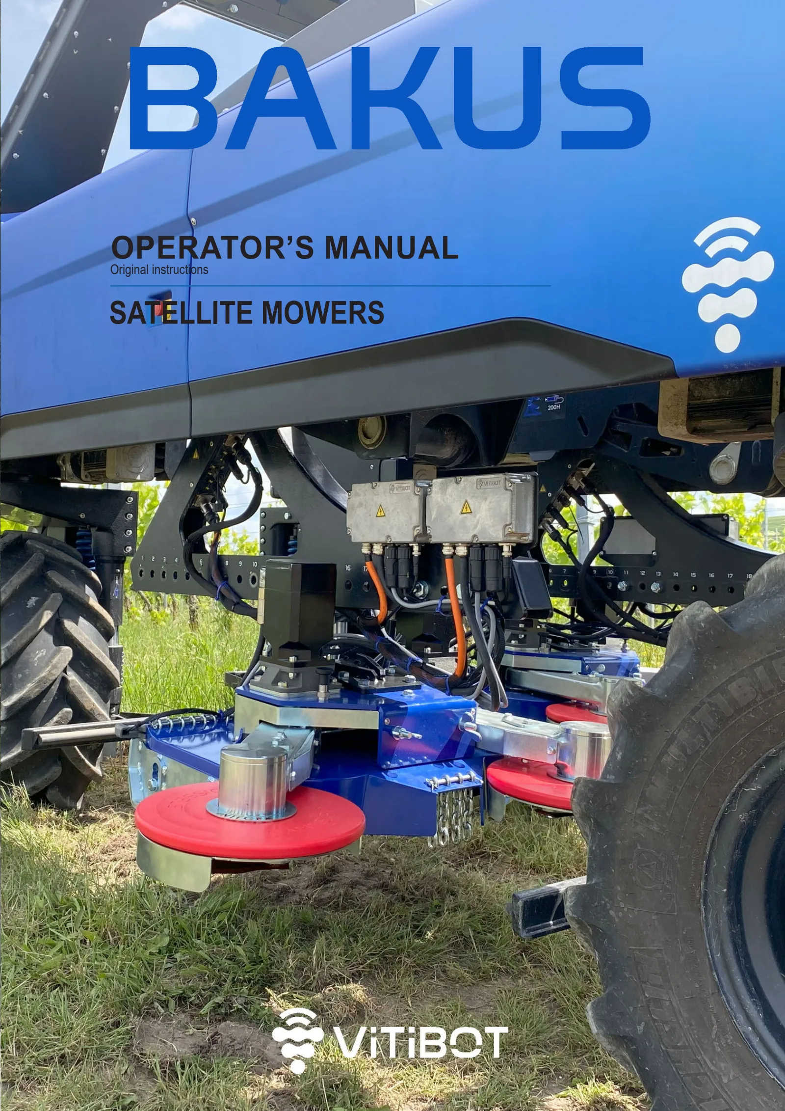Operator's manual: SATELLITE MOWERS
