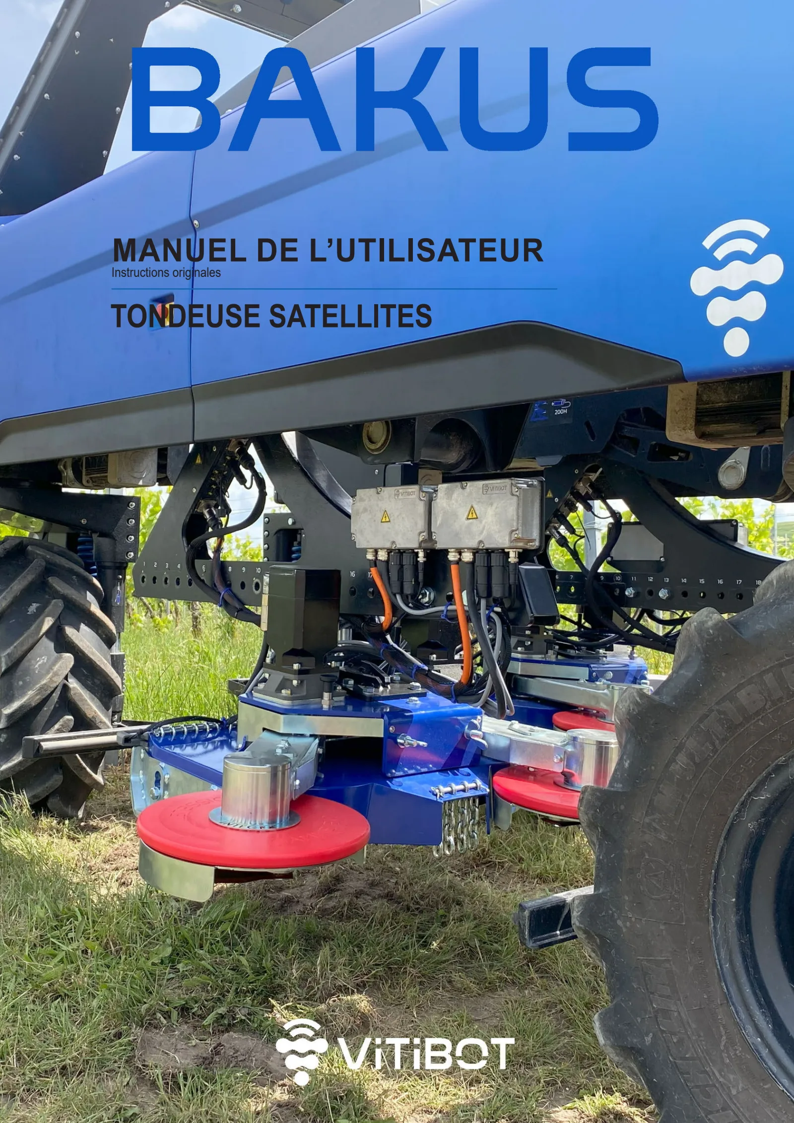 Manuel de l'utilisateur: SATELLITE MOWERS