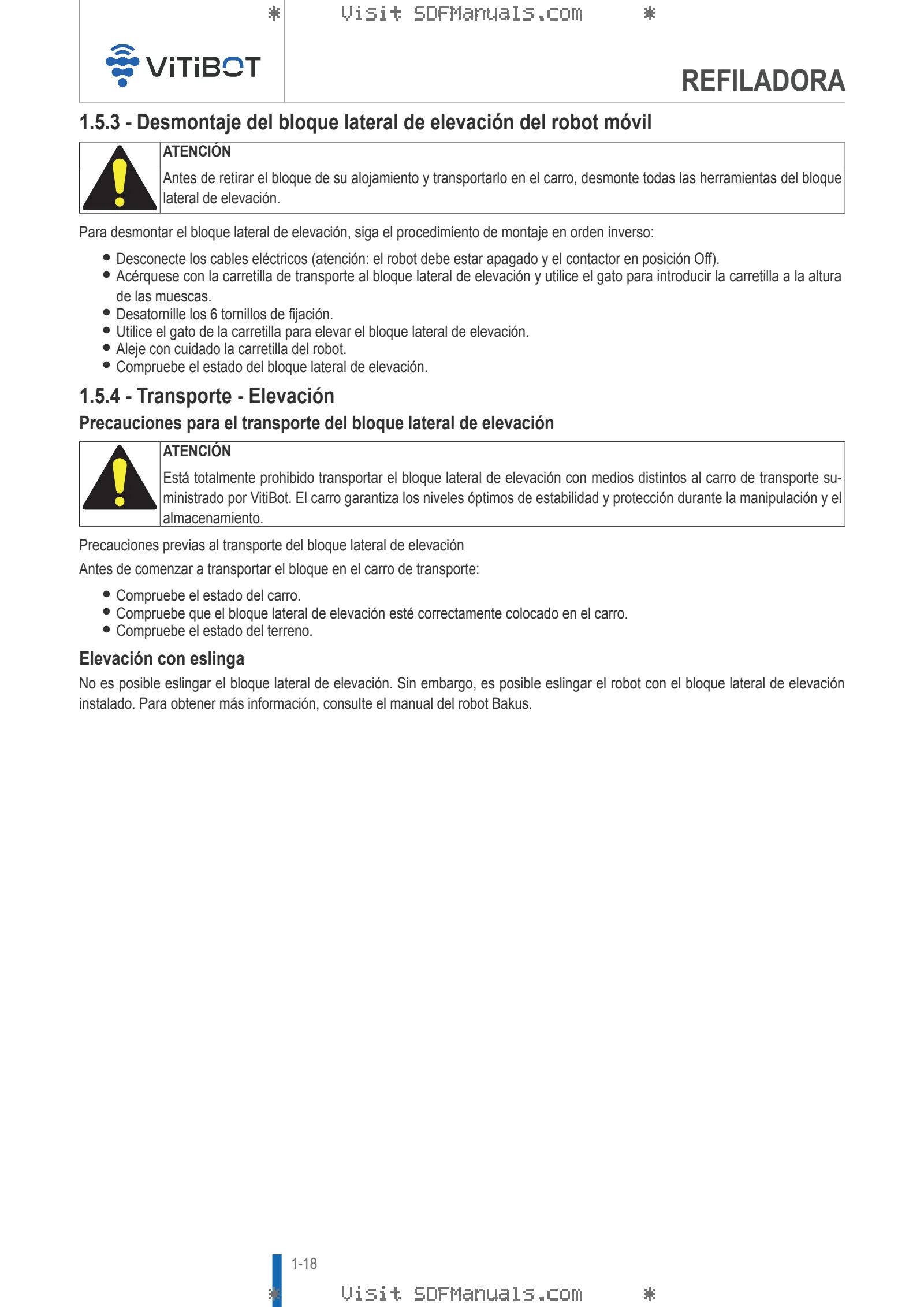 Manual del conductor: TRIMMER – sample manual page 3