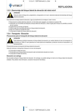 Manual del conductor: TRIMMER – sample manual page 3