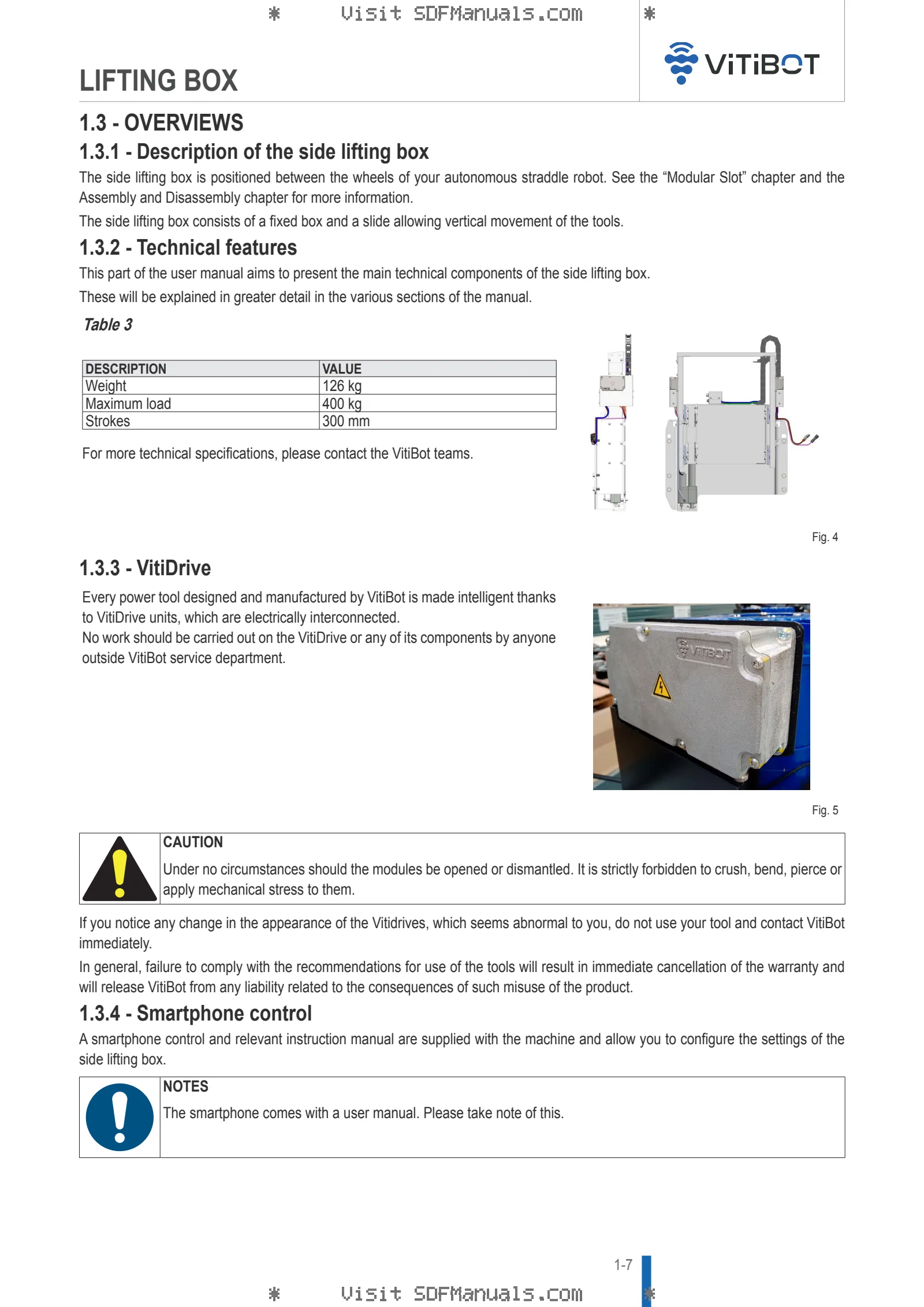 Operator's manual: LIFTING BOX – sample manual page 2