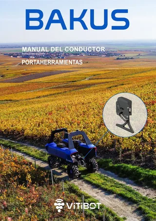 Manual del conductor: TOOL HOLDER – manual cover