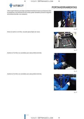 Manual del conductor: TOOL HOLDER – sample manual page 3