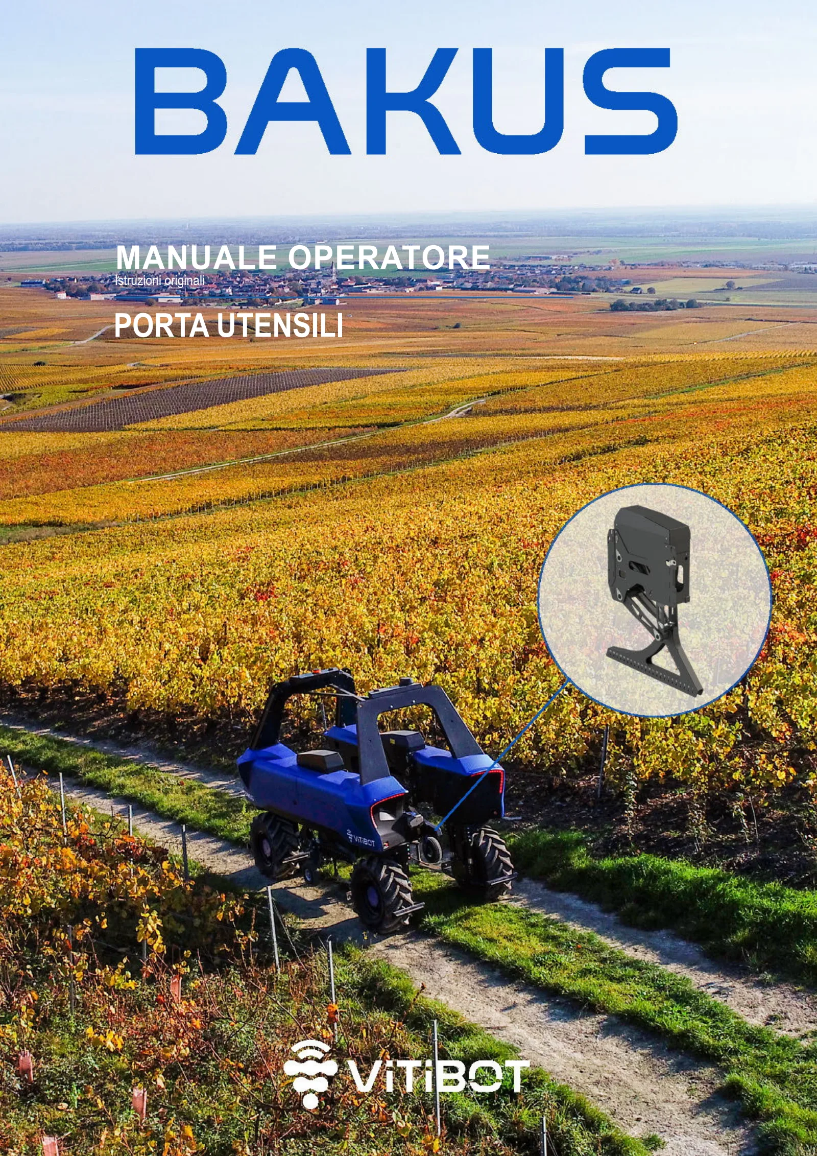 Manuale operatore: TOOL HOLDER