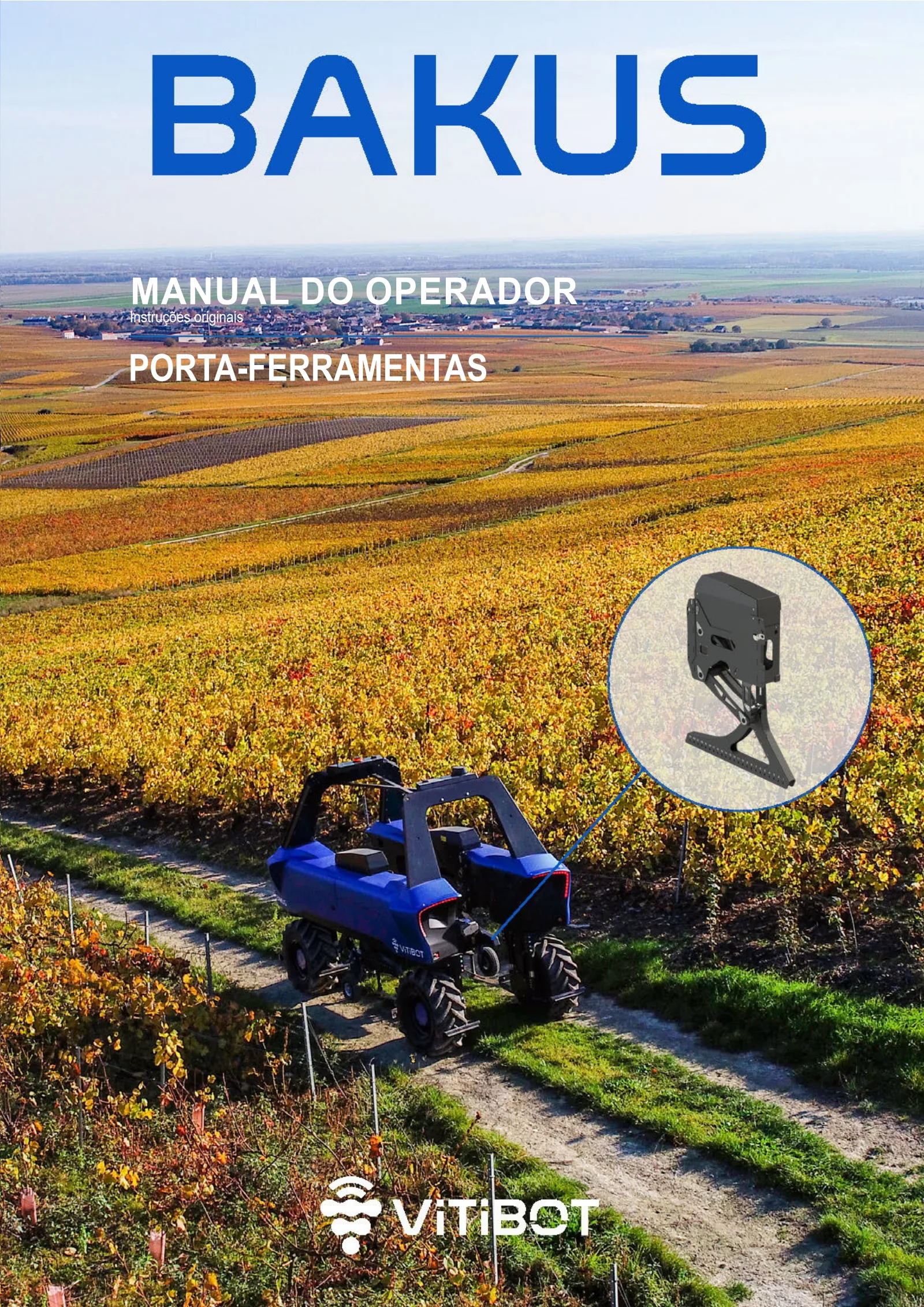 Manual do operador: TOOL HOLDER