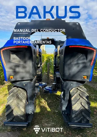 Manual del conductor: INTERVINE MOWER – manual cover