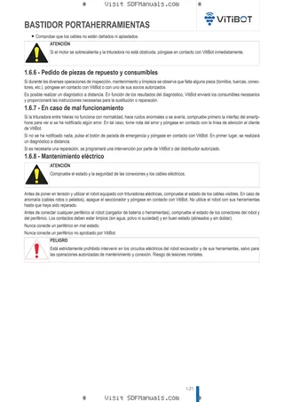 Manual del conductor: INTERVINE MOWER – sample manual page 4