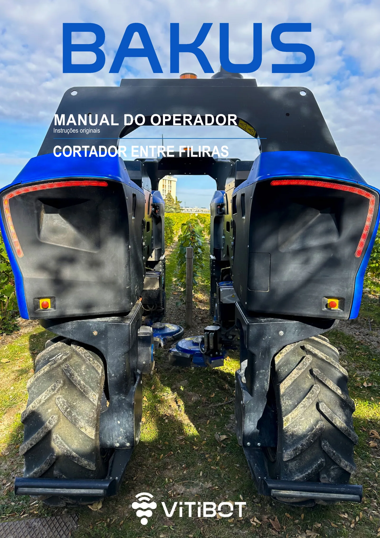 Manual do operador: INTERVINE MOWER