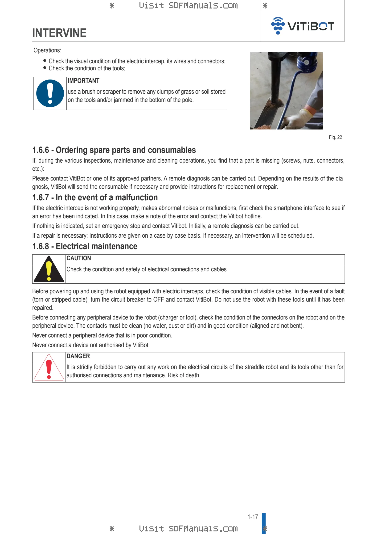 Operator's manual: INTERVINE – sample manual page 4