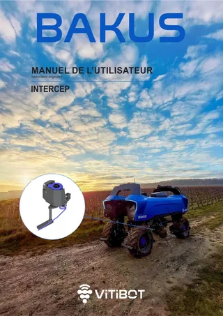 Manuel de l'utilisateur: INTERVINE – manual cover