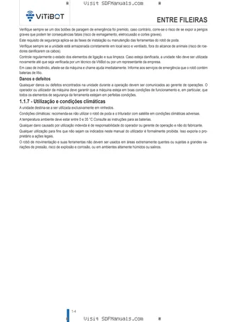 Manual do operador: INTERVINE – sample manual page 1