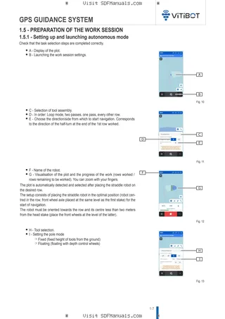 Operator's manual: USER INTERFACE – sample manual page 2