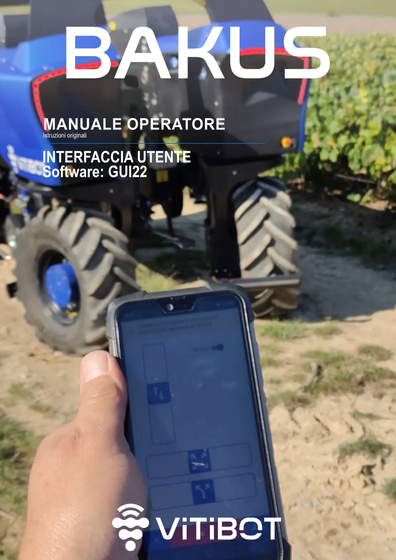 Manuale operatore: USER INTERFACE