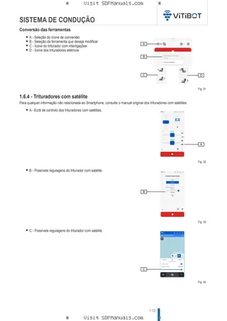 Manual do operador: USER INTERFACE – sample manual page 3