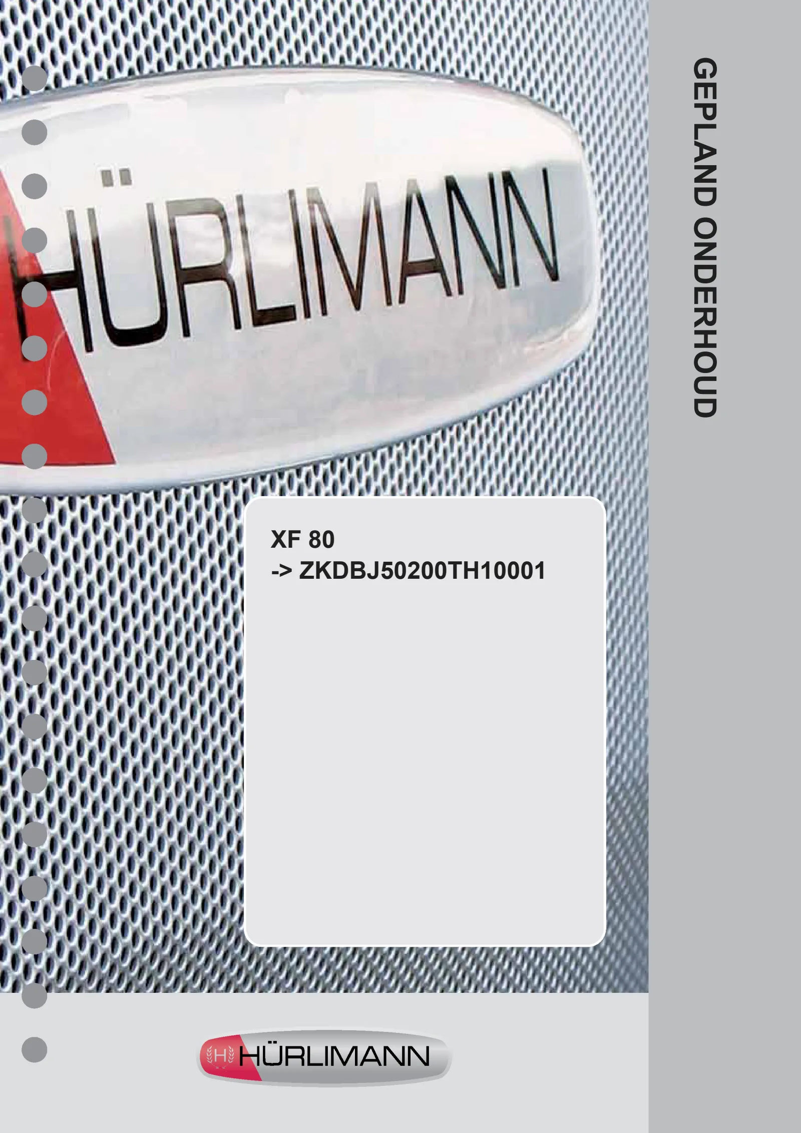 Gepland onderhoud: XF 80 → ZKDBJ50200TH10001