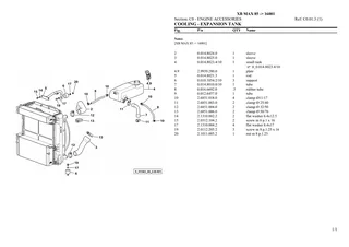 Parts Catalogue: XB MAX 85 → ZKDL2102W0TH16001 – parts catalogue sample 1