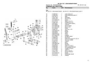 Catalogo ricambi: XB 105.4 T4i → ZKDCG90200TH20001 – parts catalogue sample 1