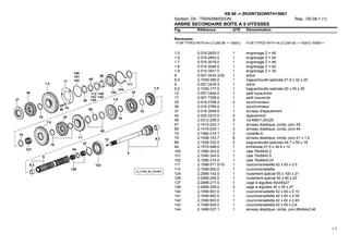 Catalogue de pièces détachées: XB 90 → ZKDW7202W0TH15001 – parts catalogue sample 1