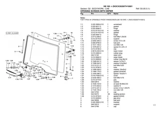 Parts Catalogue: XB 100 → ZKDCX30200TH10001 – parts catalogue sample 2