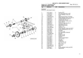 Catalogue de pièces détachées: XB 100 T4i → ZKDCJ50200TH10001 – parts catalogue sample 1