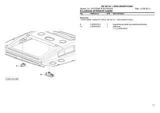 Catalogue de pièces détachées: XB 100 T4i → ZKDCJ50200TH10001 – parts catalogue sample 4