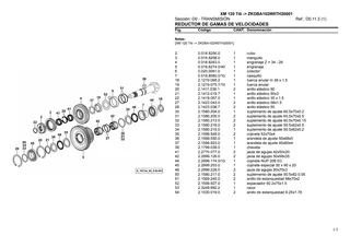 Catálogo de repuestos: XM 120 T4i → ZKDBA102W0TH20001 – parts catalogue sample 2