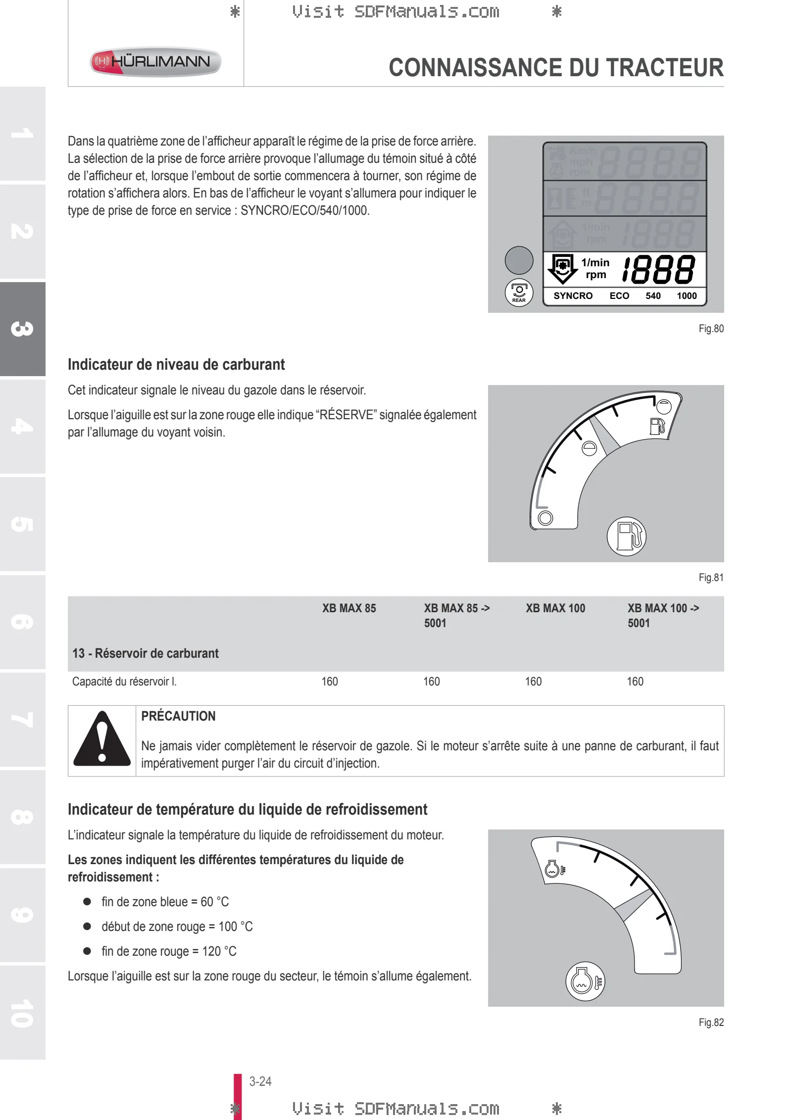 Manuel de l'utilisateur: XB MAX 85 → H14S804WVT1001 – sample manual page 1