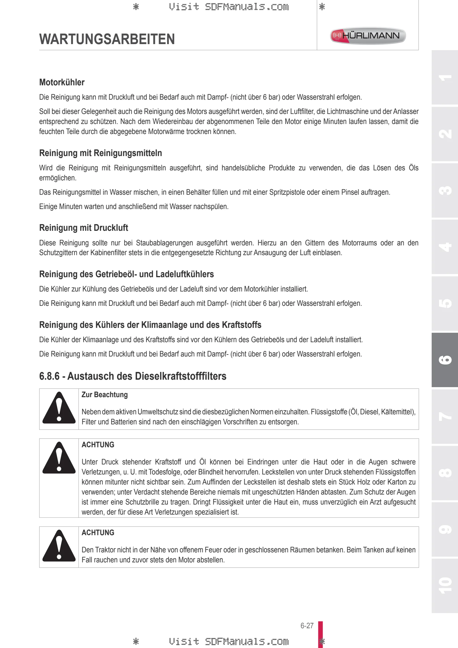 Betriebsanleitung: XL 140 HI-LEVEL DCR – sample manual page 3