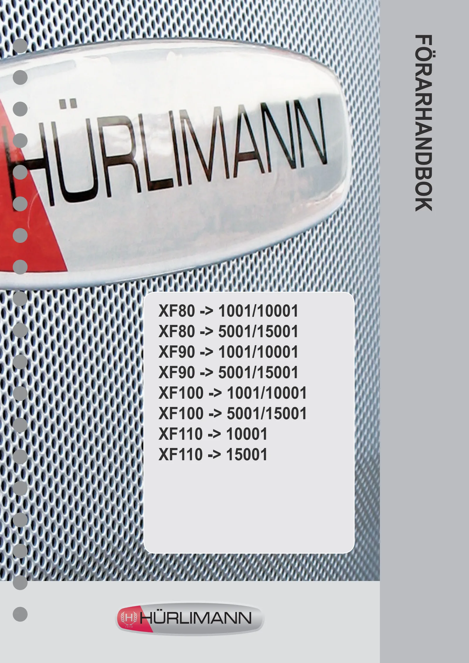 Förarhandbok: XF80 → ZKDP3502W0TH01001 / 10001