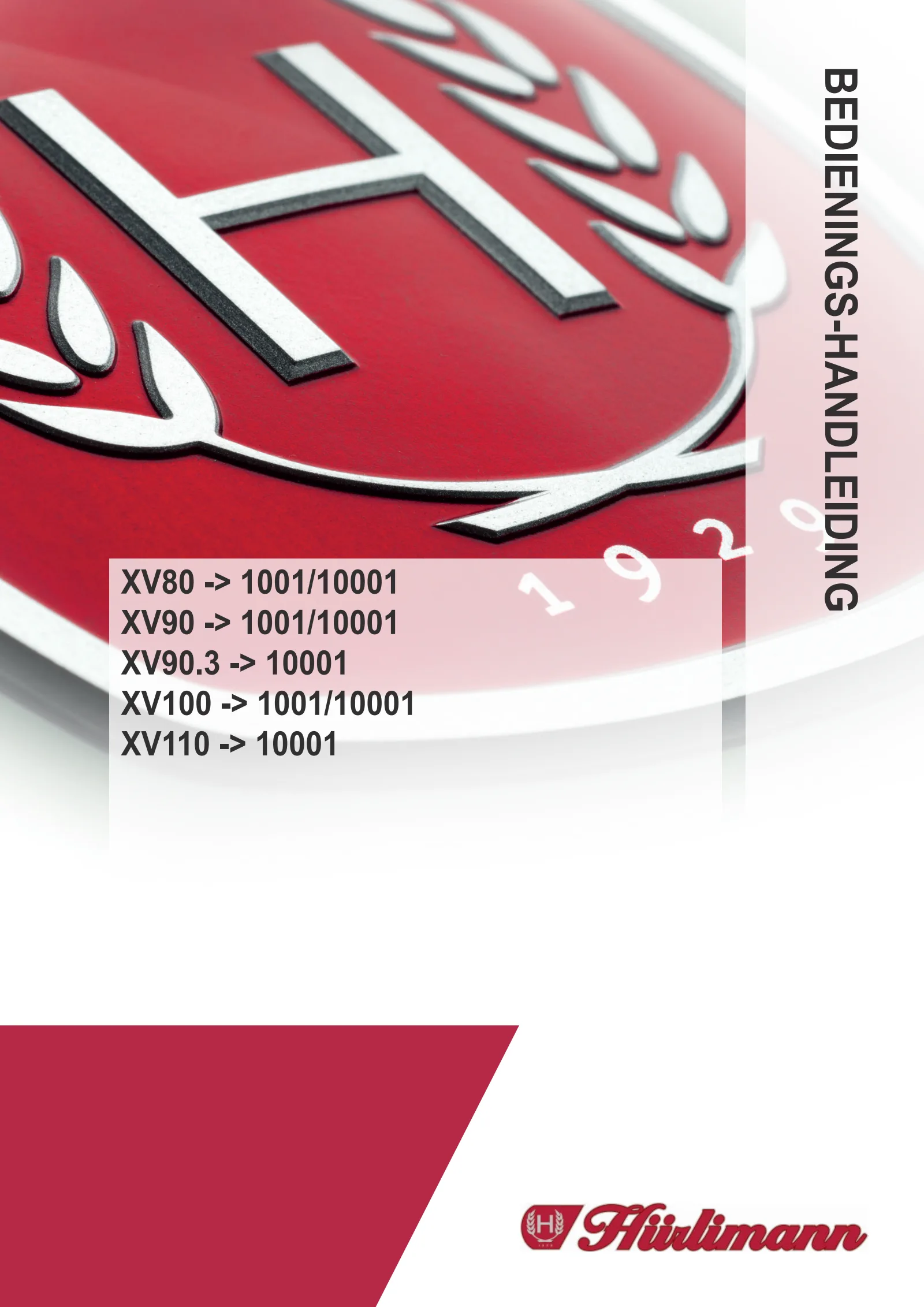 Bedieningshandleiding: XV80 → ZKDP7102W0TH1001 / 10001