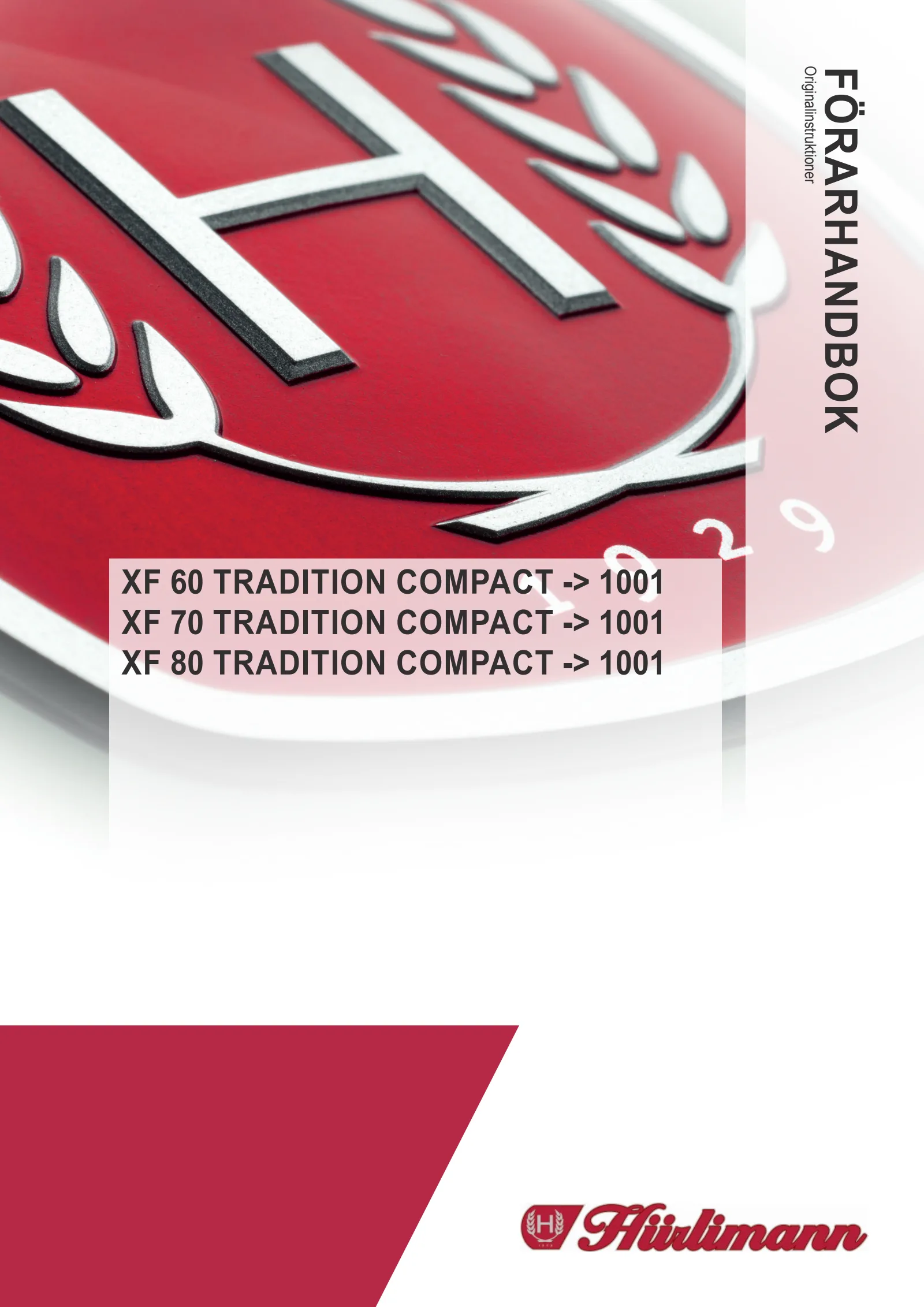 Förarhandbok: XF 60 TRADITION COMPACT → ZKDP0902W0TH1001