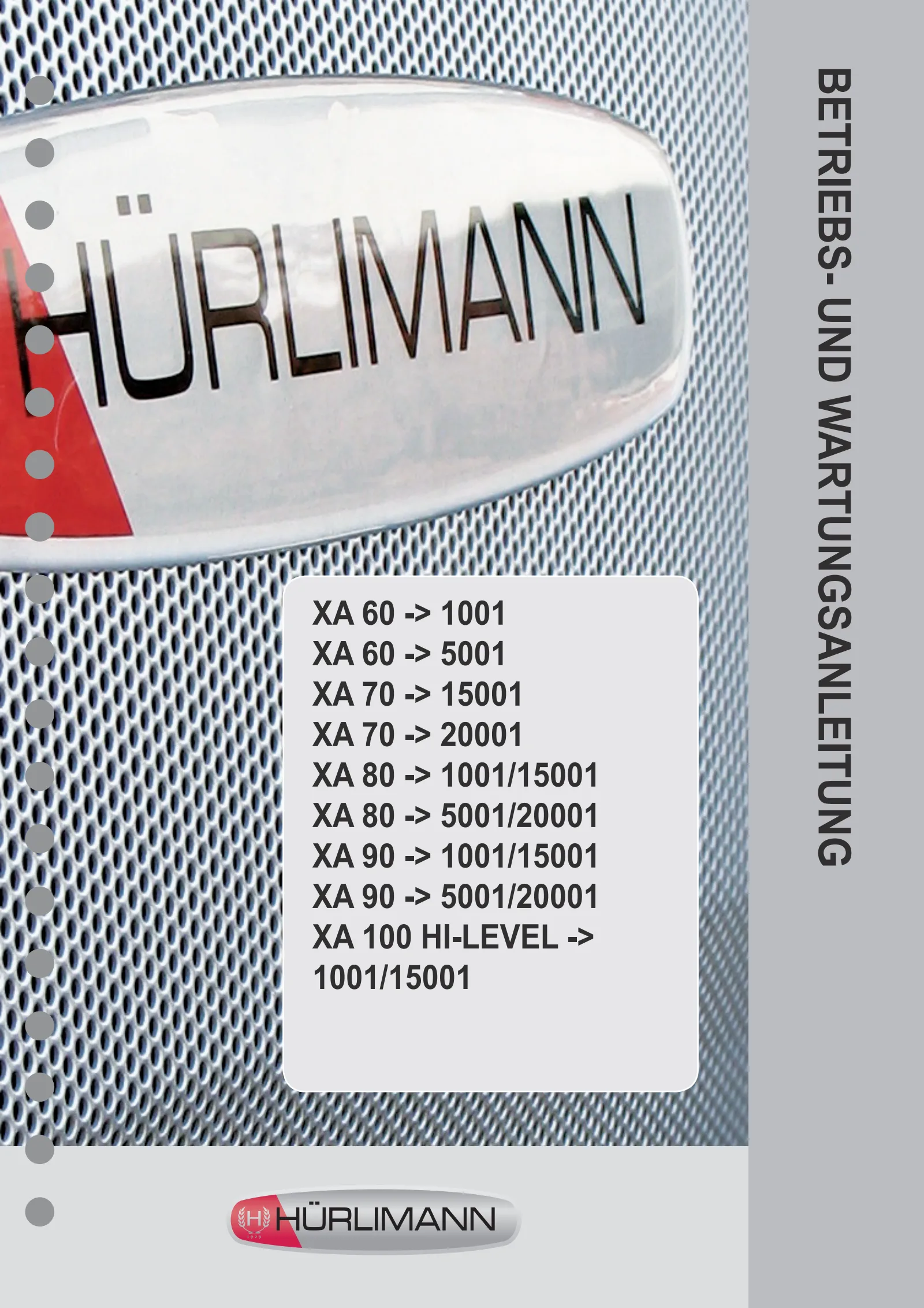 Betriebsanleitung: XA 60 → ZKDR4002W0TH01001