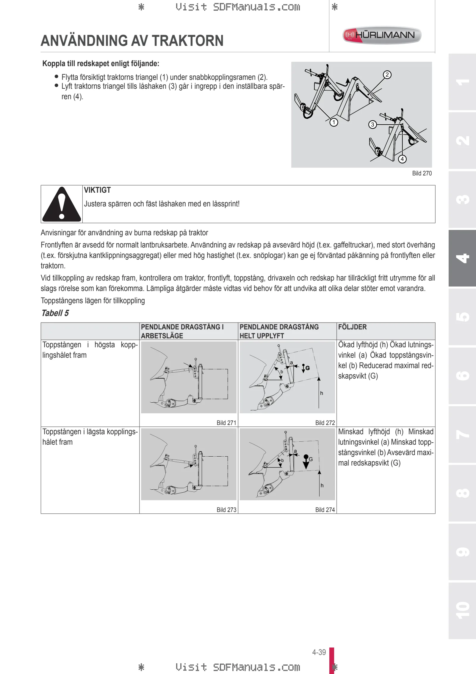 Förarhandbok: XL 130 DCR → WSXS510200TH20001 – sample manual page 2