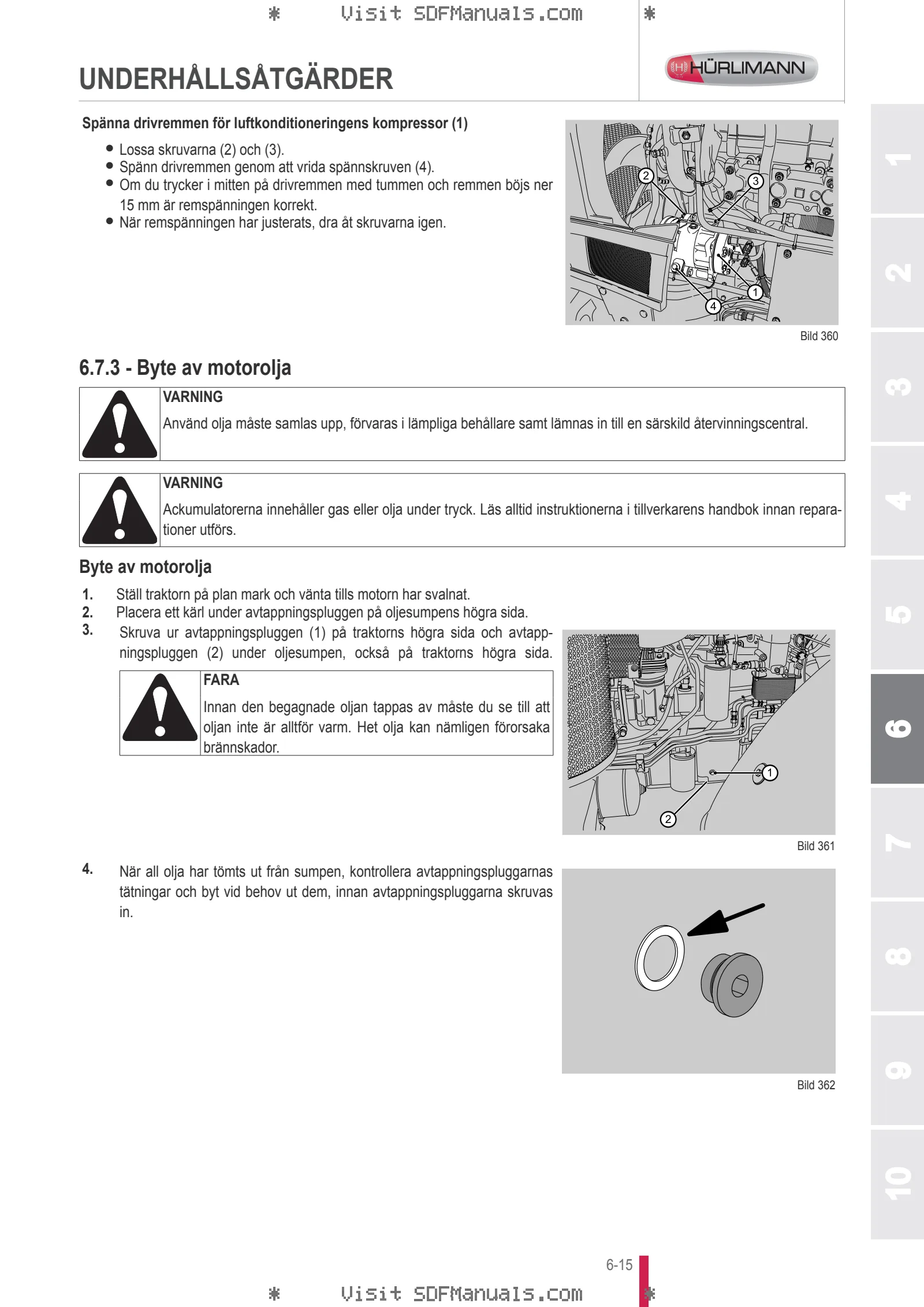 Förarhandbok: XL 130 DCR → WSXS510200TH20001 – sample manual page 3