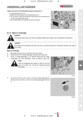 Förarhandbok: XL 130 DCR → WSXS510200TH20001 – sample manual page 3