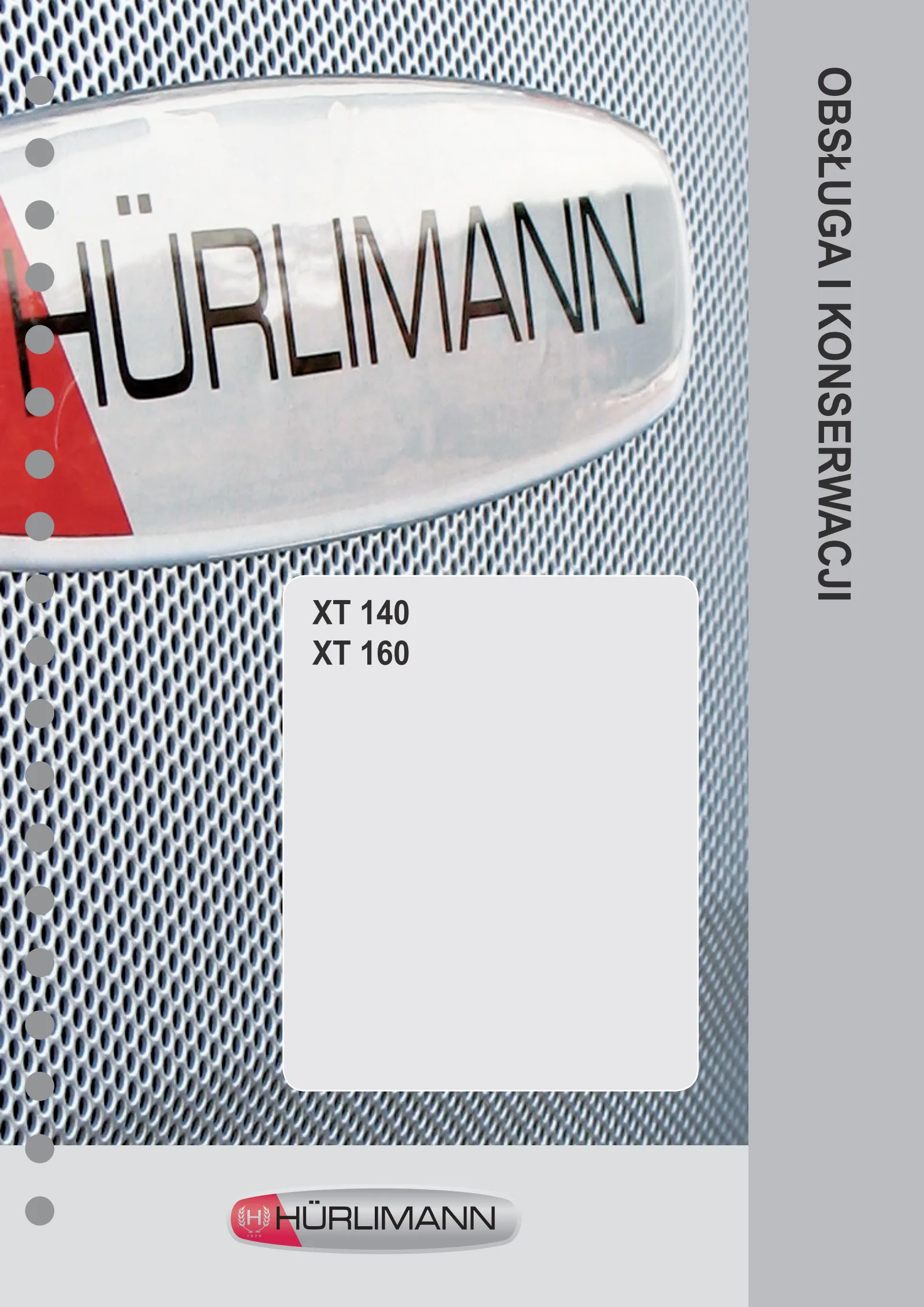 Instrukcja operatora: XT 140 → ZKDY0302W0TH1001