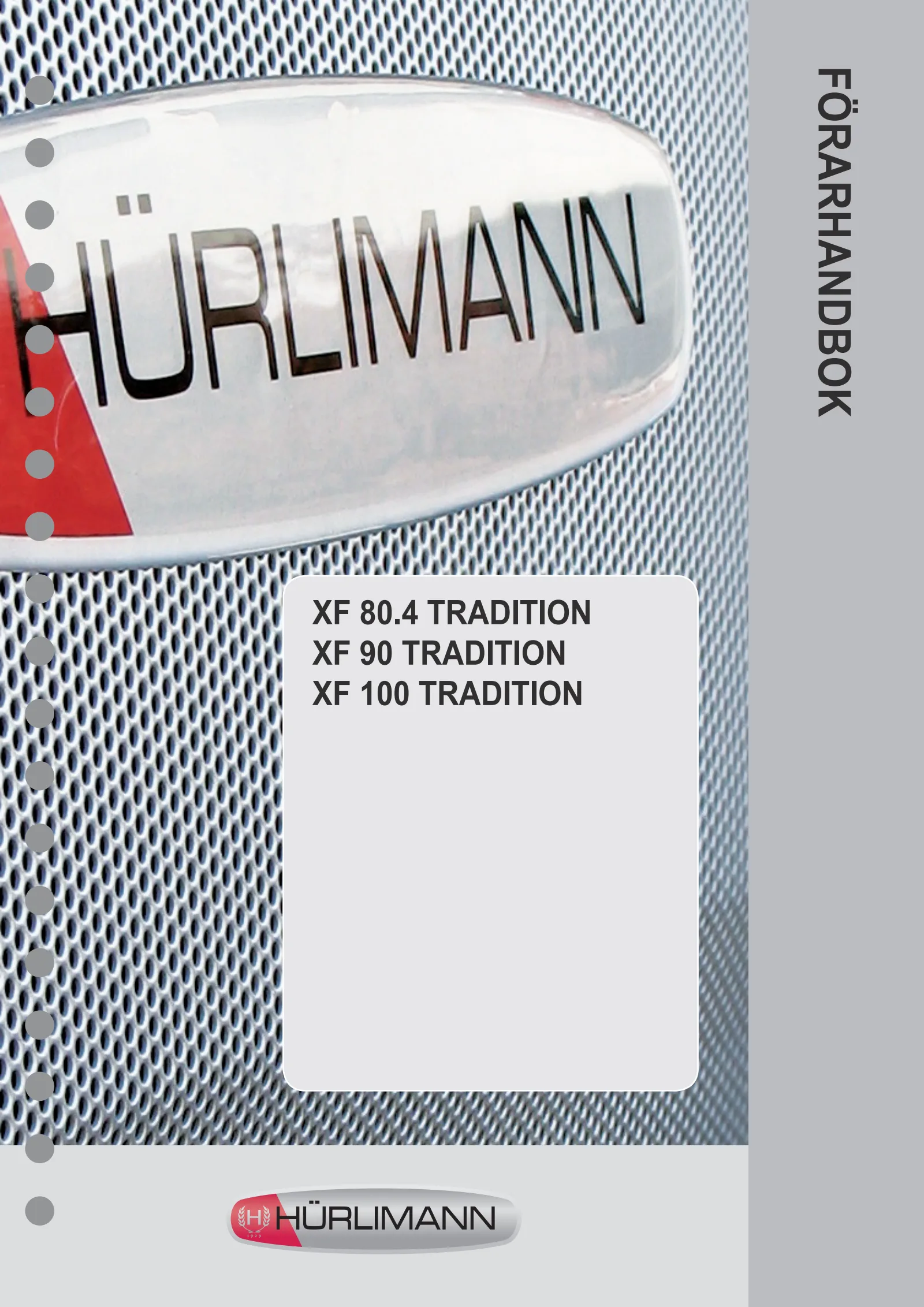 Förarhandbok: XF 80.4 TRADITION → ZKDU6802W0TH1001